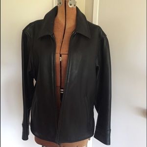Leather jacket